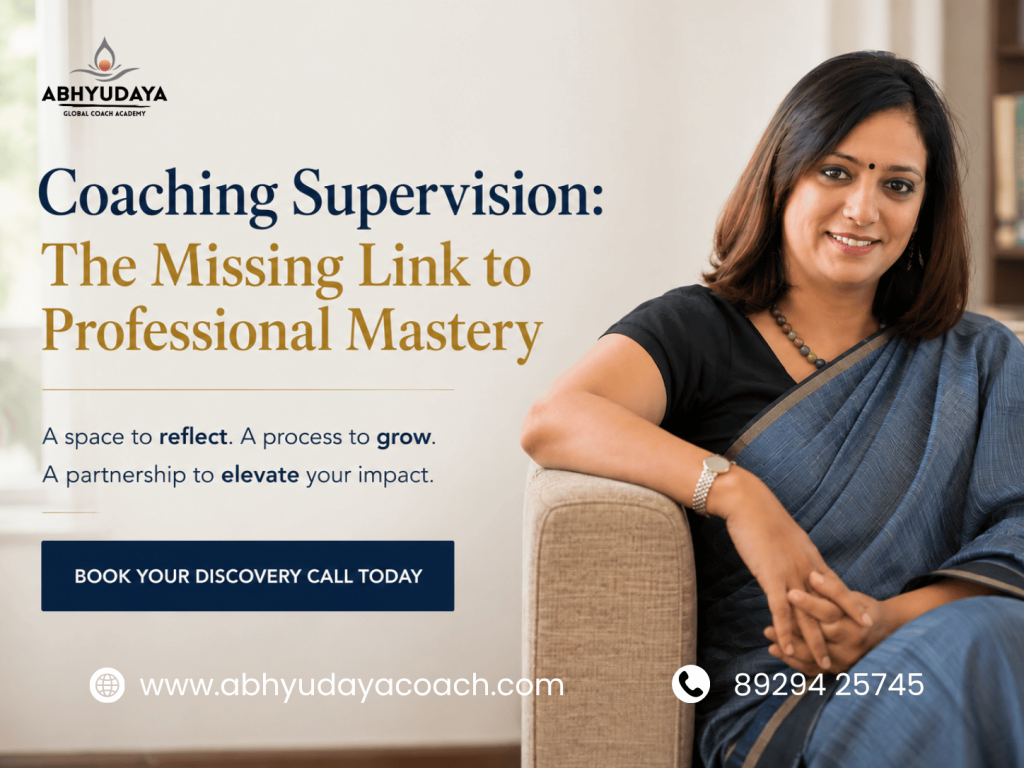 Coaching Supervision: The Missing Link to Professional Mastery